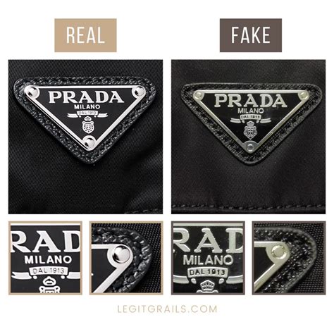 contrefacon prada|prada logo authenticity.